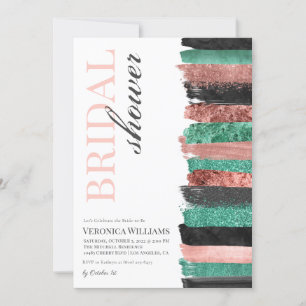 Invitation rose Gold Bridal Shower