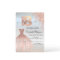 Rose Gold Drips Robe Argent 18e anniversaire