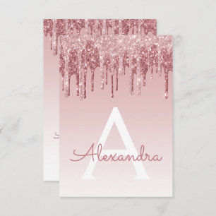 Invitation Rose Gold Sparkle Parties scintillant Sweet sixtee
