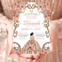 Rose Gold Western Charro Ranch Rustique Quinceañer