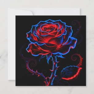 Invitation Rose Néon