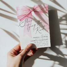 Rose Pâle Nœud Elle Attache le Nœud Réception de M