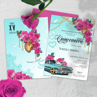 Rose rose Milagro Coeur Chola Lowrider Quinceanera