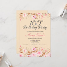 Rose roseau aquarelle floral centenaire