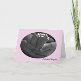 Invitation Rose "Serez-vous mon parrain" de Girl Card