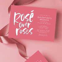 Rosé sur rose plaisir Galentine's Day ami fête