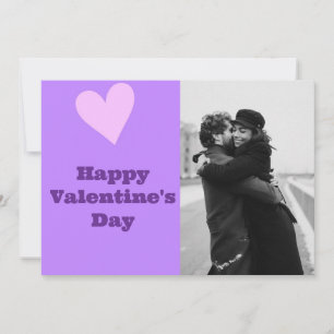 Invitation Rose - Violet Saint-Valentin