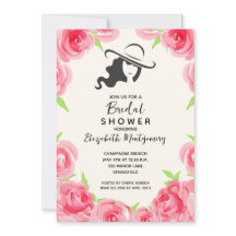 Roses aquarelle Fête des mariées grand Casquette