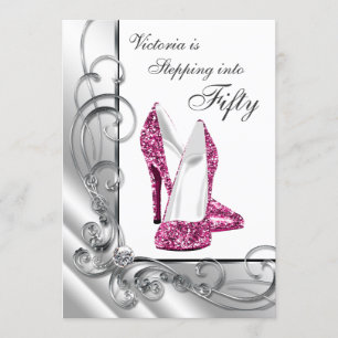 Invitation Roses indien faisant un pas dans la fête