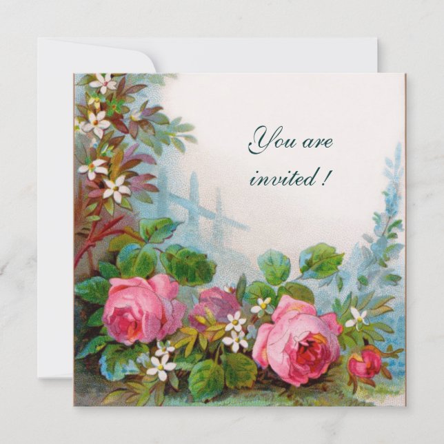 INVITATION ROSES & JASMINES (Devant)