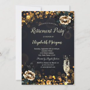 Invitation Roses noires points retraite