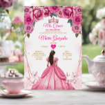 Invitation Roses roses roses Floral Mis Quince 15 Anos Quince<br><div class="desc">Quinceañera Rose Roses Floral Rose Gold Crown Invitation Mis Quince 15 Anos,  16e Anniversaire, </div>