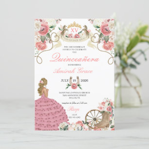 Invitation Roses roses roses occidentales Charro Cowgirl Quin
