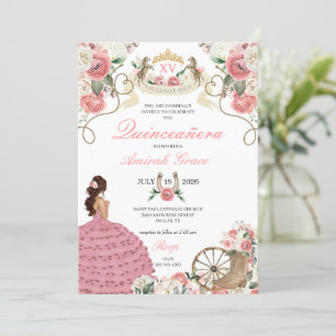 Invitation Roses roses roses occidentales Charro Cowgirl Quin