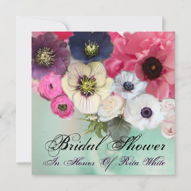 INVITATION ROSES ROSES ROSES ROSES ET FÊTE DES MARIÉES FLEURS (Devant)