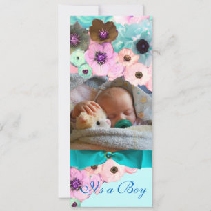 INVITATION ROSES ROSES ROSES ROSES ET MONOGRAMME MODÈLE PHOTO