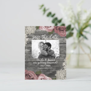 Invitation Roses Roses Roses Roses Roses et Crème Lace Gris E
