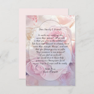 Invitation Roses Roses Roses Roses Souhaitant Bien Libérer Ca