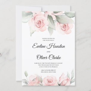 Invitation Roses roses roses rousses de Bohême et marouche bo