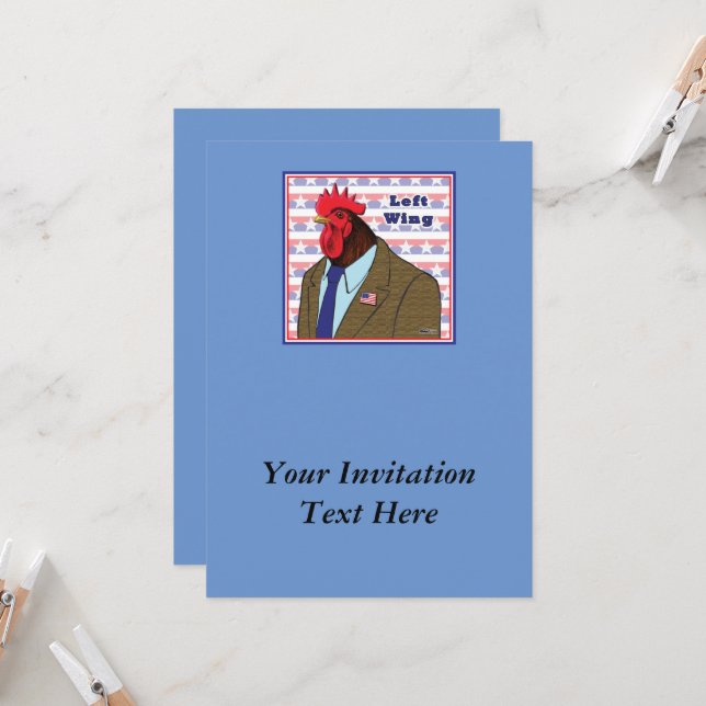 Invitation Roster à l'aile gauche (Devant/Arrière en situation)