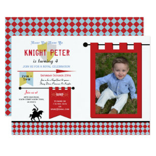 Invitations Faire Part Cartes Anniversaire Moyen Age Zazzle Fr