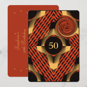 Invitation Rouge de fête