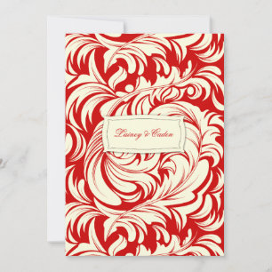 Invitation Rouge de Lainey Lavishly