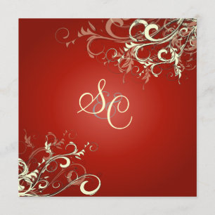 INVITATION ROUGE DE RUBY + CROISES