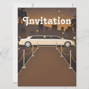 Invitation Rouge Tapis Celebrity Limo Classic