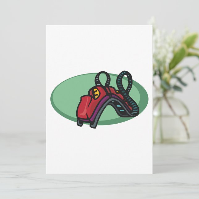 Invitation Rouleau couleur rouge Dessous de verre à tour (Debout devant)