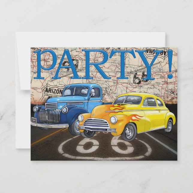 Invitation Route 66 - #3 - SRF (Devant)