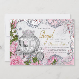 Invitation Royal Birthday Party Princess