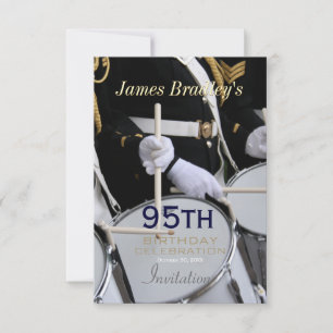 Invitation Royal British Band 95e anniversaire