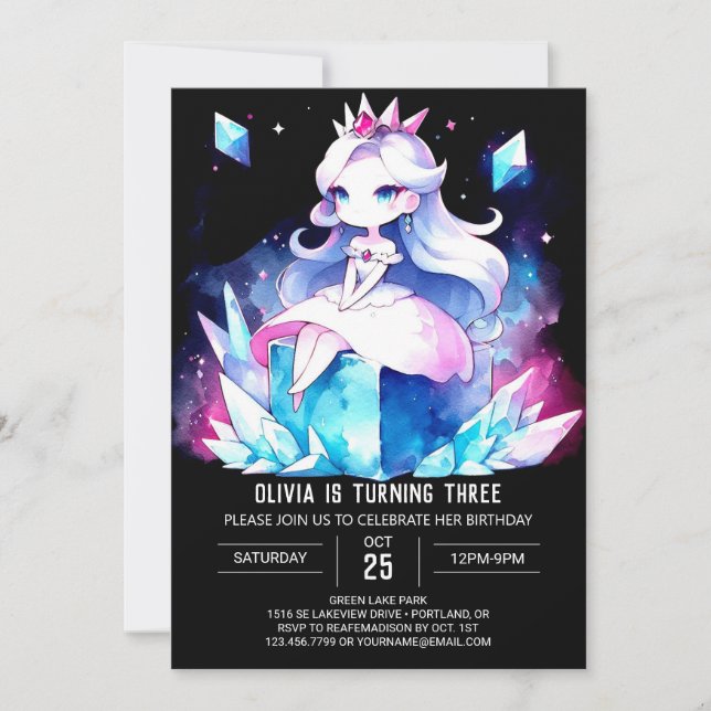 Invitation Royal Dreamy Princess (Devant)