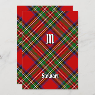 Invitation Royal Stewart Tartan