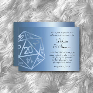 Invitation RPG Luxe   Bleu Sheen Imaginaire Tablette Gamer Di