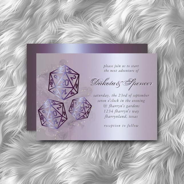 Invitation RPG Splash | Gamer Tabletop Imaginaire de feuilles (Créateur téléchargé)