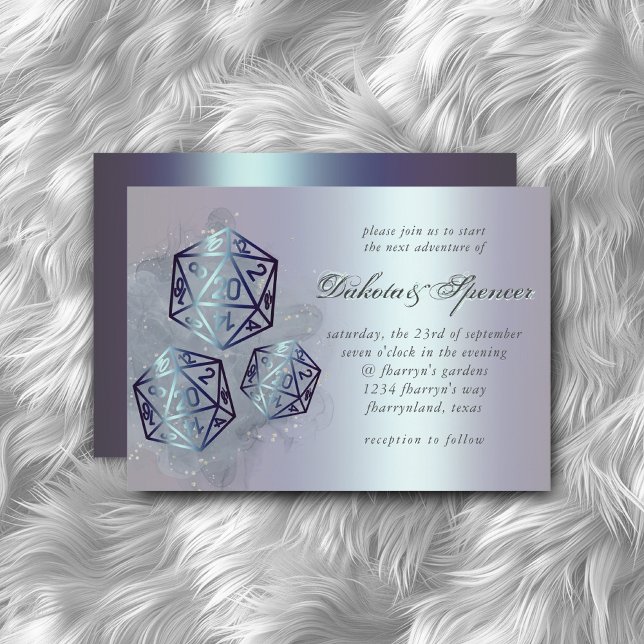 Invitation RPG Splash | Marine Sheen Imaginaire Tabletop PnP  (Créateur téléchargé)