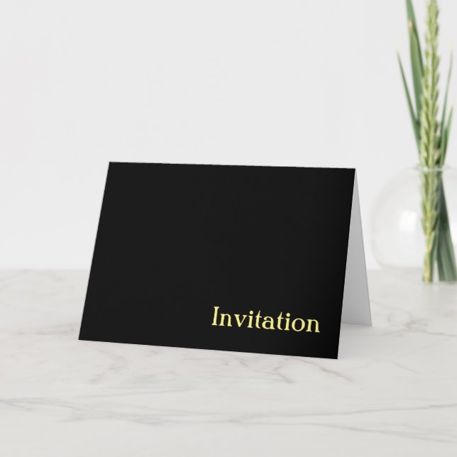 Invitation / RSVP (Devant)