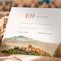 RSVP Mariage Insertion Toscane Italie Destination