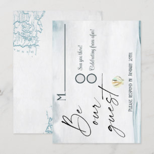 Invitation RSVP nautique