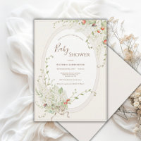 Ruban de lilas blancs Baby Shower fantaisiste vint