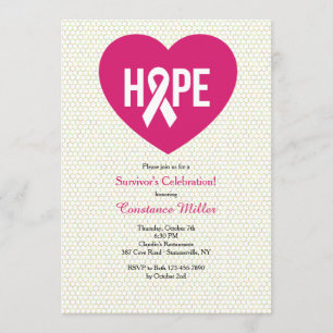 Invitation Ruban Espoir Contre le Cancer du Sein