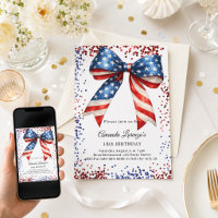Ruban patriotique USA rouge blanc bleu pour annive