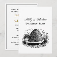 Ruche et Abeilles #1 Heraldique Vintage