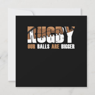 Invitation Rugby Ball Rugby Équipe De Rugby Joueur De Footbal