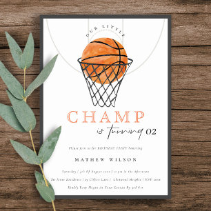 Invitation Rust Notre Petit Champ Basketball N'Importe Quel Â