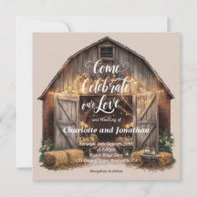 Rustic Barnyard Mariage