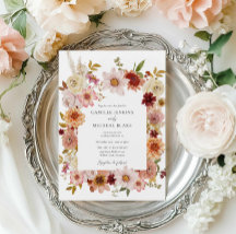 Rustic Fall Floral Photo Mariage