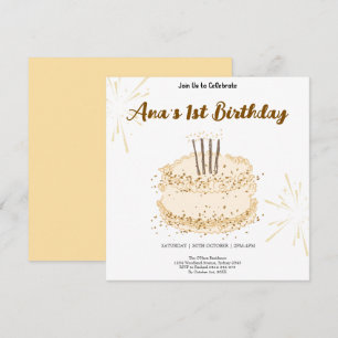 Invitation Rustic Forest Woodland Animals Wild One Birthday